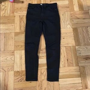 Black Jamie Topshop Skinny Jeans
